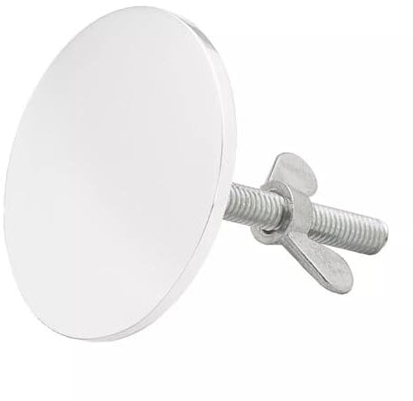 Westbrass D202-50 2 Kitchen Sink Hole Cover Cache-Trou d'évier de Cuisine de 5,1 cm, Revêtement Poudre Blanc, 1 Pack