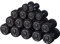 GORILLA SPORTS® Kurzhanteln - Einzeln / 2er Set, von 2,5 bis 40 kg Gewichte, Gummi, Gusseisen Kern, rutschfeste, gerändelte Griffe, Schwarz - Rundhanteln, Hantelset