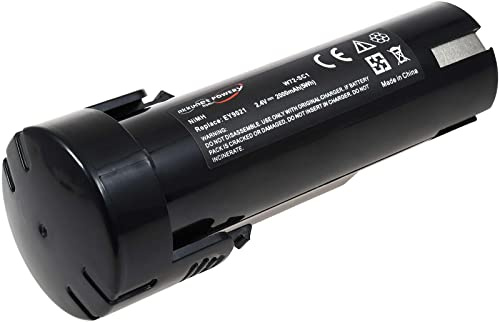 Akku für Würth Typ 0700324 NiMH 2000mAh, 2,4V, NiMH