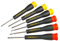 STANLEY Stht0-62632 Set De 6 Tournevis Fabriqué En France - Lame En Acier Chromé - Grande Résistance - Poignée Ergonomique - Normes NF-E, Din Et Iso