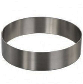 Round Cake Mold/Pastry Ring, S/S, Heavy Gauge. (5 x 1.75)
