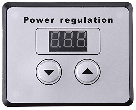 Dimmerschalter, 10000W SCR Digital Spannungsregler Drehzahlregelung Dimmer Thermostat AC 220 V 80A