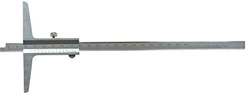 CNC QUALITÄT Präzisions Tiefenmessschieber 150 mm - DIN 862 - Messschieber aus rostfreiem Stahl