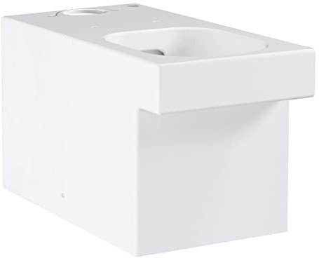Grohe Stand-WC-Kombination Cube Keramik 39484 PureGuard ohne SPK alpinweiß, 3948400H