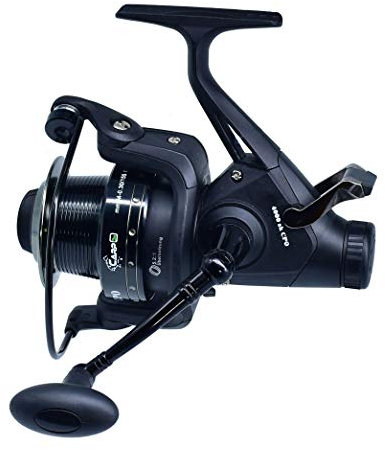 CarpOn Angelrollen Spinnrollen Süßwasser Salzwasser Angelrolle Spinnrolle Links/Rechts Austauschbare Angelrolle Freilaufrolle (Schwarz, 4000SK)