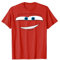 Disney Pixar Cars Lightning McQueen Big Face, Kurzarm , T-Shirt