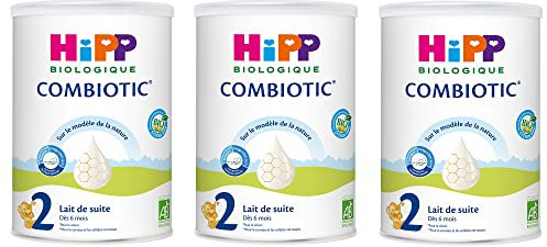 Hipp Biologique Lait 2 Combiotic de Suite 800 g - Lot de 3