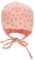 Sterntaler Mädchen Beanie Mütze - Herzen, Kinderbeanie, Babymütze aus Baumwolle Mit Bindeband - Rosa, 39