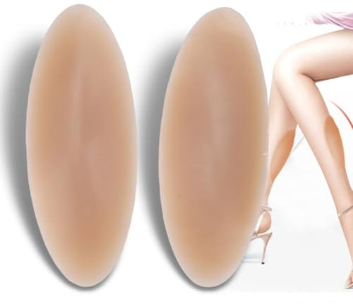 Coussinets de Mollet, 120 G/paire de Coussinets de Mollet Couleur de Peau Auto-adhésifs Forme de Jambe Correcte Femme Correcteur de Jambe pour Mollets