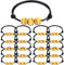 CANIPHA 20 Pcs Softball Armband Baseball Armband Softball Charme Armband einstellbar Inspirational Sport Ball Armbänder für Softball Party Favors