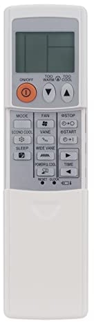 Sostituisci Condizionatore Telecomando adatto per Mitsubishi AC Air Conditioner MSZ-FD25VA MSZ-FD35VA MSZ-FD50VA MSZFD25VA MSZ-FH25VE MSZ-FH35VE MSZ-FH50VE MSZ-CE35VA MSZ-GA50VA MSZ-GC35VA MSZ-FT25VGK
