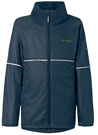 VAUDE Unisex Kinder Kids Elmo Wind Jacket, Dark Sea, 146-152 EU