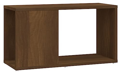 vidaXL Meuble TV Chêne Marron 60x24x32 cm Bois d'ingénierie