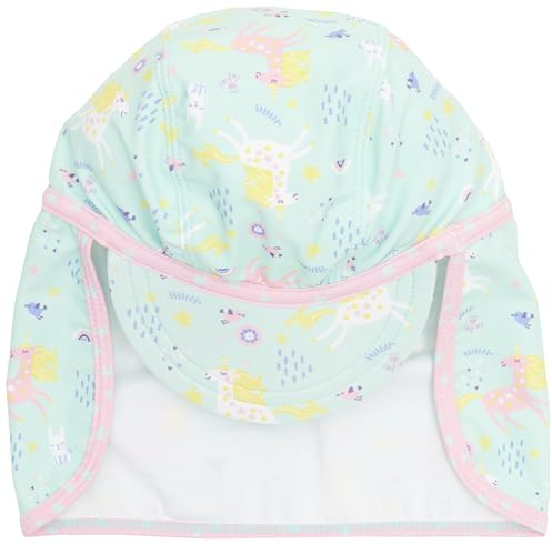Playshoes Cappello Di Protezione Uv, Copricapo con cuffia da piscina Unisex - Bambini e ragazzi, Unicorno, 51