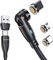 VAFOTON 9Pin USB C Magnet Ladekabel 2M, 360°&180° Magnetisches Ladekabel PD60W Schnellladung, 6 in 1 USB C/A auf Typ C Magnetkabel für Typ C/Micro USB/Products/Galaxy S22/S23 Ultra/MBook