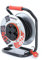DEBFLEX - HO7RN-F 3G2,5 Kabeltrommel - Festzentrale - 4 Steckdosen wasserdicht - IP44-40M - Metall - Schwarz/Rot