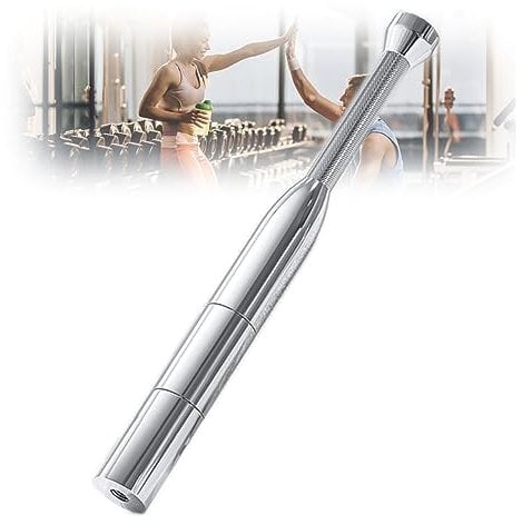 EviKoo Einstellbar Steel Indian Club Bell I Stahl Schwungkeule Training fürs Effektive Ganzkörpertraining Indian Clubbell - 4kg, 6kg, 8kg, 10kg, 12kg, 14kg Gewichte Indische Clubs,4_8KG