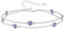 LOUISA SECRET Femmes bracelet stratifié Pierre de roulement pendentif femmes fille double chaîne 925 bracelet en argent sterling, cadeau d'anniversaire de Noël pour la mère de la petite amie