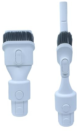 PiLTar Staubsaugerzubehör, Zwei-in-Eins-Saugdüse, Lange Flachbürste, kompatibel mit Dreame V8 V9 V9P V10 XR V11 V12 T10 T20 T30 (Color : Tool Brush Set 1)