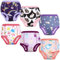 MOEMOE BABY Potty Training Pants Toilet Training Pants Toddler Training Pants Boys Training Pants Reuasable Cotton Training Underwear,6 pack,Light Purple,2 Years