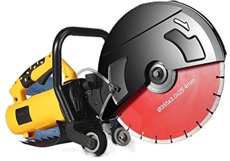 6800W Electric Wall Chaser - Steel Concrete Cutting Machine For Slotting Marble With Wall Line Cutter, Groove Cutting Machine, And More