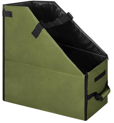 Baoblaze Fahrrad-Aufbewahrungsbehälter, Transport-Fahrradbox, wasserdichte Schutzhülle, Faltrad-Aufbewahrungsbox für Rücksitze, Outdoor-Sport, GrÜn