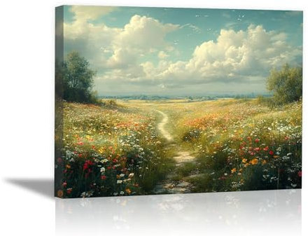 WQBQKKX Wandbilder XXL Wald, Minimalistischer Baum Modern Schlafzimmer Querformat Groß Leinwandbilder Leinwandbild Wandbild Wand Bild - 70x100cm Gerahmt(Grün)