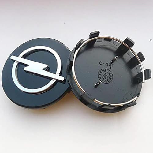 LDAAA Radkappen-Set, für Opel Manta Meriva Mokka Monterey Monza Movano Omega 64mm 4 Piece Robuste und Stilvolle Radabdeckungen Kratz- und verschleißfest