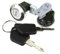 Actionneur Serrure Porte pour Peugeot 106 Mk2 1997-2004 pour Peugeot 205 405 1 Paire De Barillets De Serrure De Porte Avant avec Clés Serrure Porte Voiture
