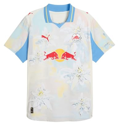 PUMA Red Bull Salzburg RB Salzburg KIDSUPER Trikot 2025/2026 Kids Weiß weissrot, 140 Kinder