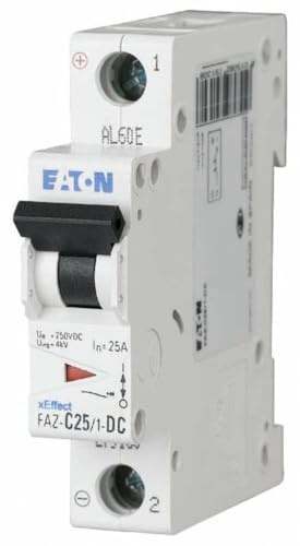Eaton 279124 Circuit Breaker, 4 a, 1P, C Char, DC
