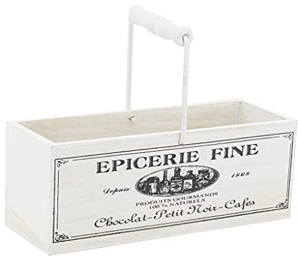 Panier en bois avec anse Epicerie fine