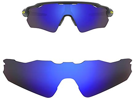 HiCycle2 FOOUS Spiegel Polarisiert Ersatz-Brillengläser für Oakley Radar EV Path Sonnenbrille (Blau)