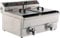 Friteuse professionnelle électrique - 2 x 8 L - 2x 3,3 kW - Combisteel