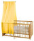 Bio Baby Betthimmel 100% Bio-Baumwolle (kbA) GOTS zertifiziert, Löwenmaul, 115 x 300 cm