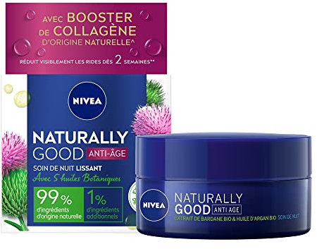 Nivea - Naturally good nachtcreme anti age - 50ml