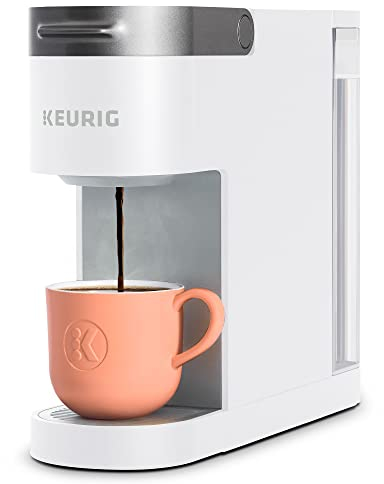 Keurig K - Slim K-Cup Single Serve Coffee Maker, Multistream Technology, White