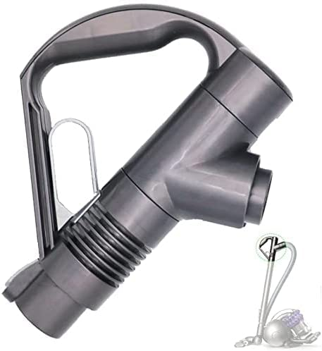 Ersatzhandgriff kompatibel für dyson DC19 DC23 DC26 DC29 DC32 DC36 DC37 Staubsauger (Grau/Titan)