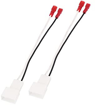 A ABSOPRO Car Speaker Wire Adapter Connector Harness (Set of 2)