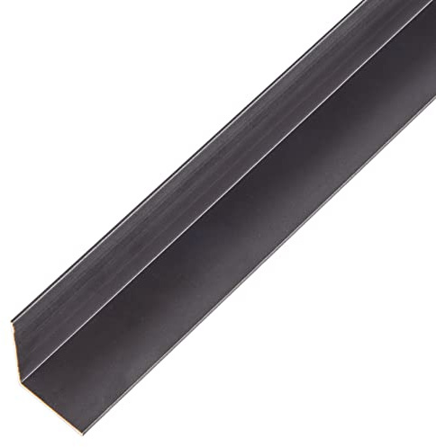 Alberts 489342 Winkelprofil | Aluminium, schwarz eloxiert | 2000 x 20 x 20 mm