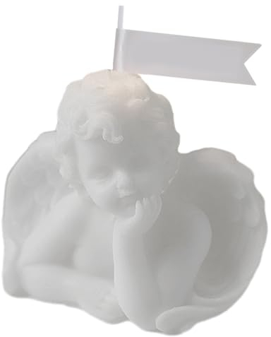 Engel-Duftkerze, Engelskerzen | Soja-Engelkerze | Dekorative Engelsästhetische Kerze für Heimdekoration, Schlafzimmer, Badezimmer, Hochzeitsdekoration, Geschenk Luckxing