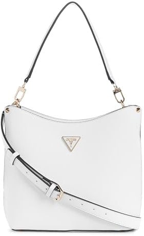 GUESS Damen Meridian Hobo, Schultertasche, Stein