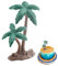 Cocnut Palm Tree - Charming Cupcake Topper, Building Model Tree | Cocnut Palm Model Palm Tree Cake Topper, Cake Topper Architecture Tree, Artificial Cocnut Palm Tree for Cake Decoration Models