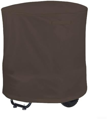 Yuanpgky Wasserdichte Abdeckung für Holzhäcksler aus Oxford-Stoff, schwere Holzhacker, Mulcher-Abdeckung, 85 x 110 cm, für Holzhäcksler (Kaffee)