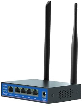 PUSR Gruppo Mondiale Dual SIM Industria Router cellulare LTE Cat4 Dotato di 5 Porte Ethernet Doppia rete estesa Ripetitore VPN Ricco USR-G805s-G