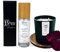 Hamper Gifts for Women - Velvet Rose & Oud Candle & Sleep Well Pillow Spray Gift Set - Luxury White Magnetic Gift Box - Perfect for Relaxation, Self-Care, Birthdays & Christmas