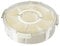 baigui Plastic Indian Spice Box organiser with 9 Removable Compartments - 30cm Transparent PET Masala Dabba for Kitchen Storage, Includes Handle Herb Seasoning Pots