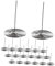 HOLIDYOYO 20Pezzi Filtri per Teiera Acciaio Strainer per Tè con Design e Facile Installazione Accessori per Teiera Filtri per Beccuccio Facili da e Duraturi