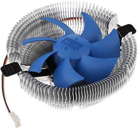 90mm Desktop Cooling Fan Silent CPU Cooler Aluminum Heatsink Radiator