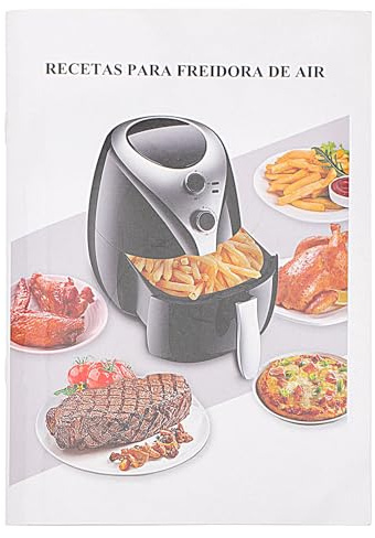 PACKOVE Ricettario Leggero e Pratico per Friggitrice Ricette Gustose la Friggitrice
